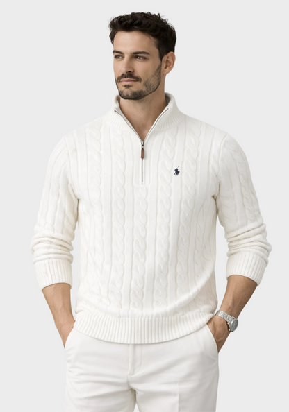 Suéter Polo Casual Esportivo
