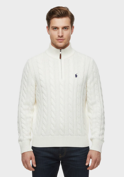 Suéter Polo Casual Esportivo