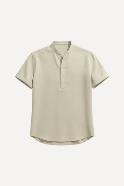 Camisa Polo Linen Aura