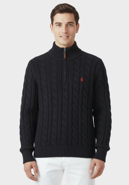 Suéter Polo Casual Esportivo