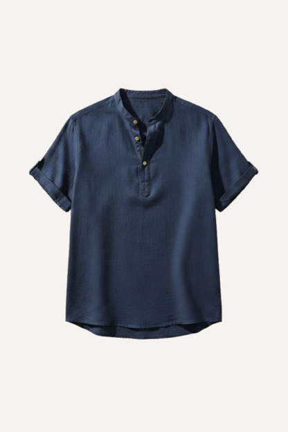 Camisa Polo Linen Aura