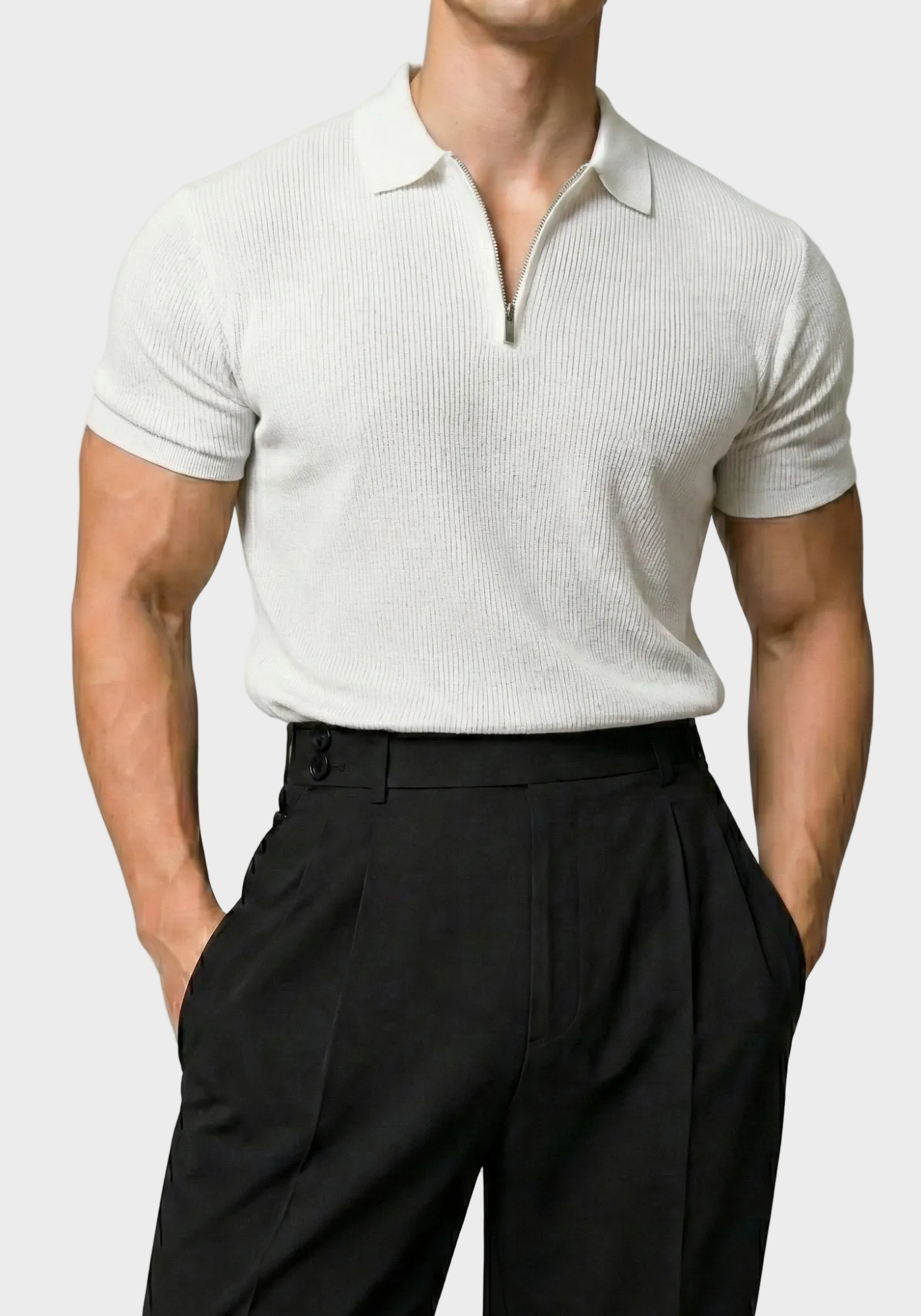 Camisa Polo Knit Half