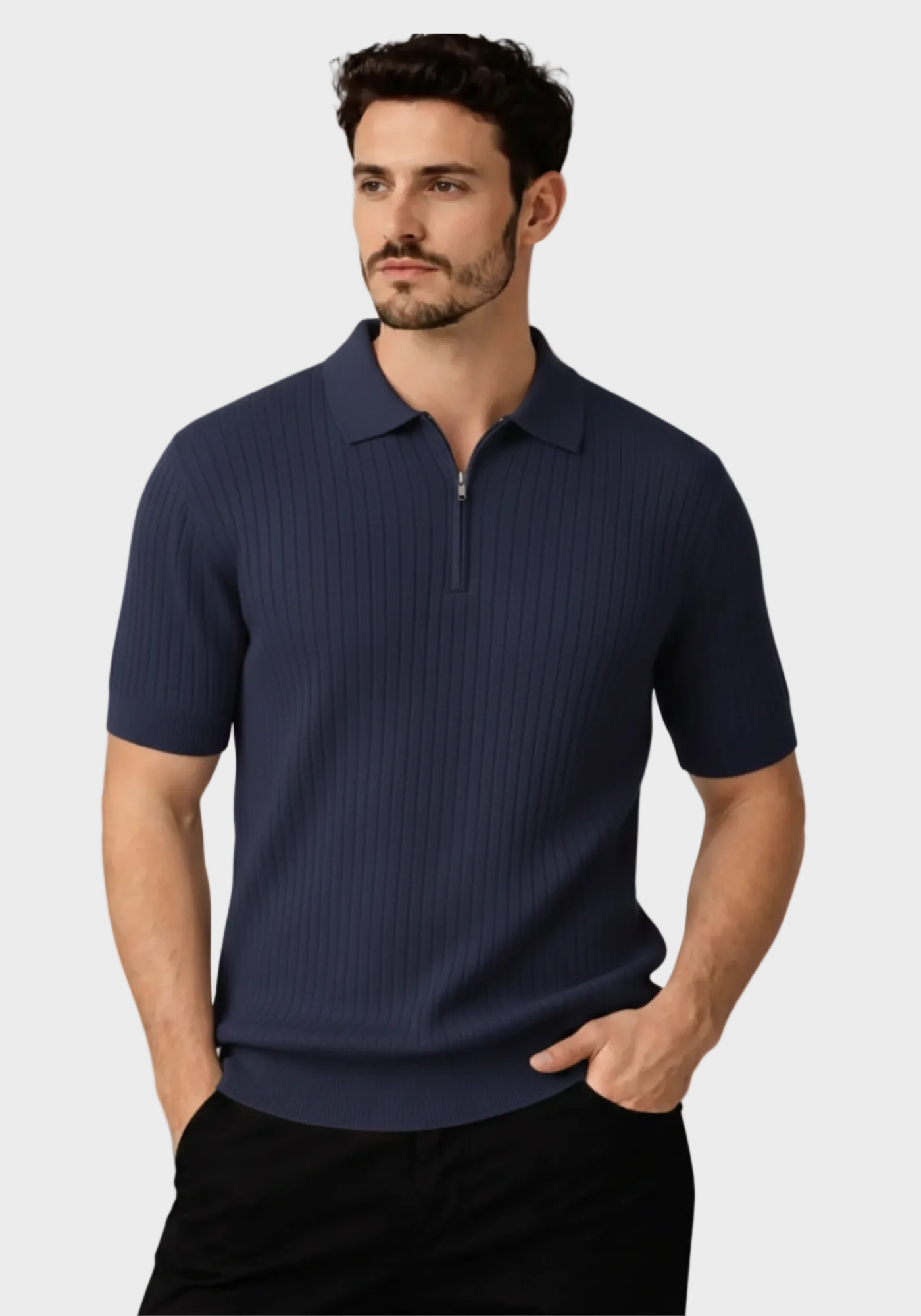 Camisa Polo Knit Half