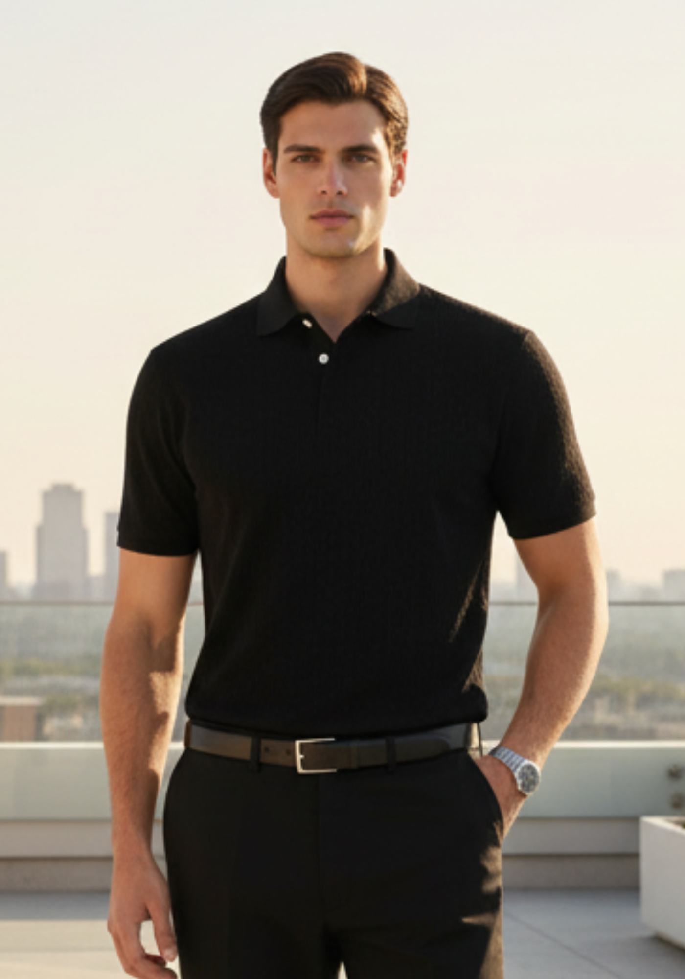 Camisa Manga Striped