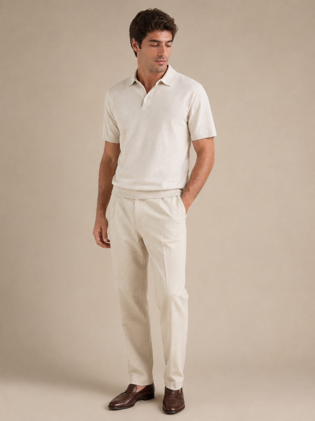 Polo Tricot Off-White